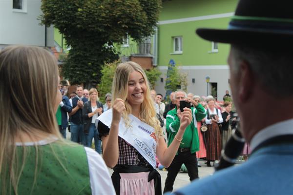 Empfang Miss Austria